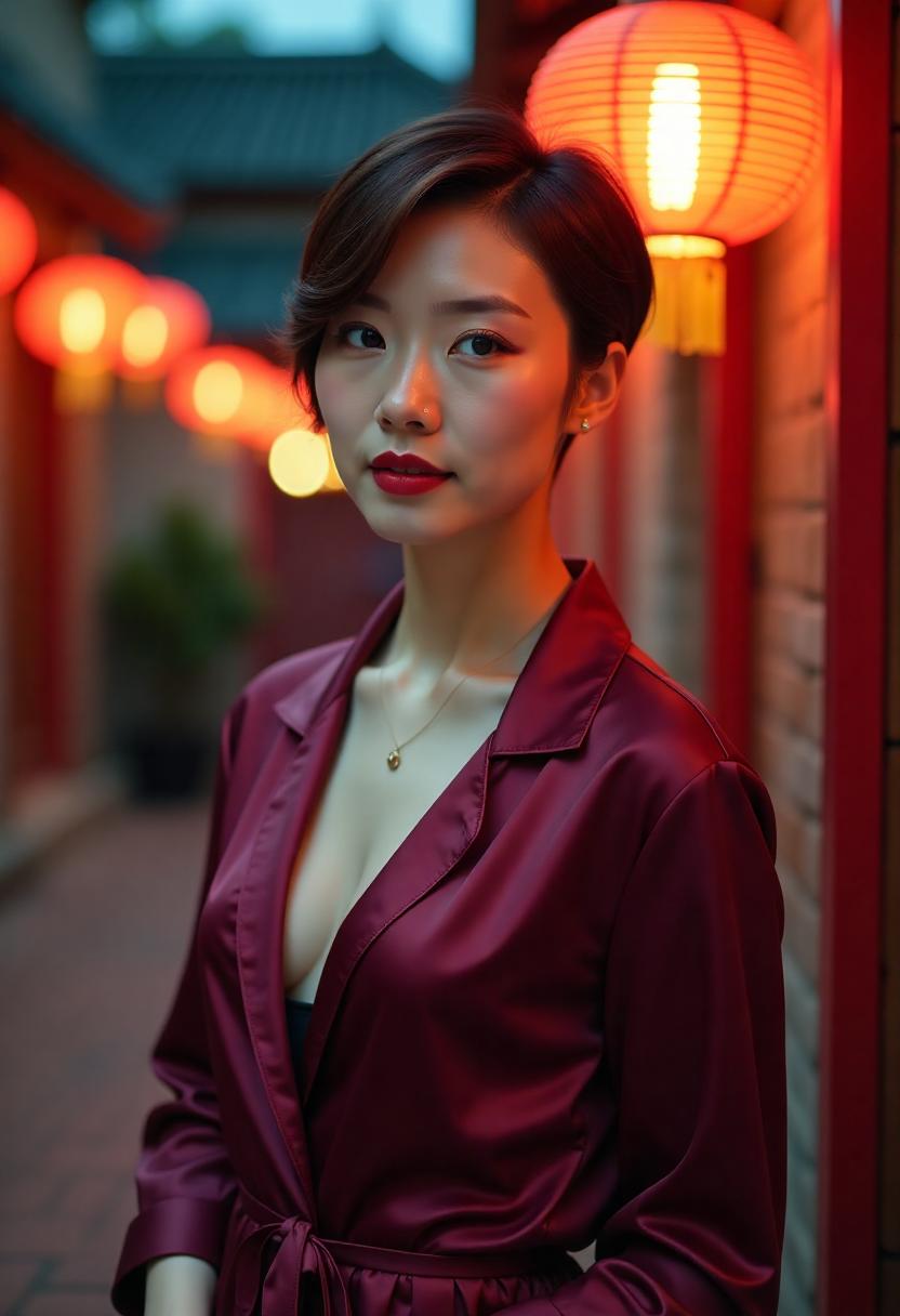 雨停之前剧照：母女在旧相册前交谈